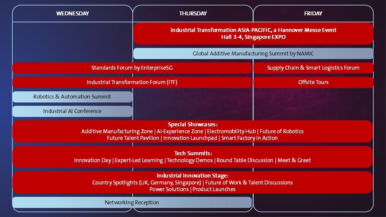 Programme Overview for ITAP 2025