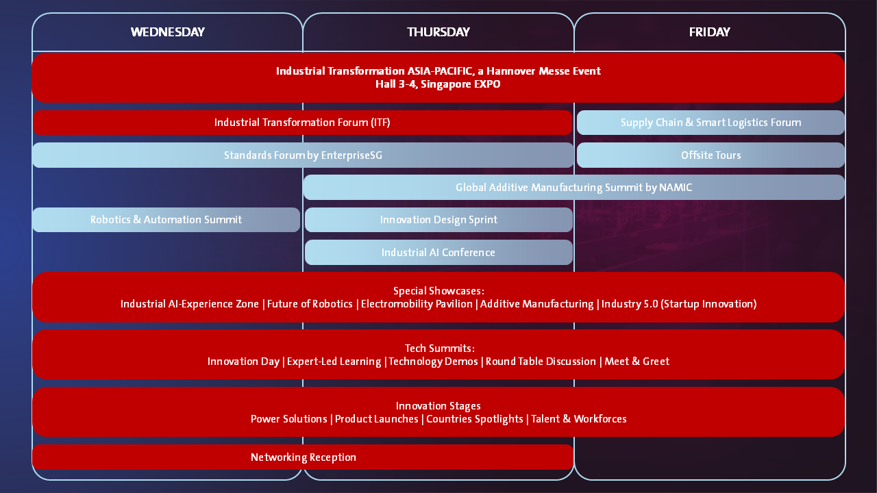 Programme Overview for ITAP 2025